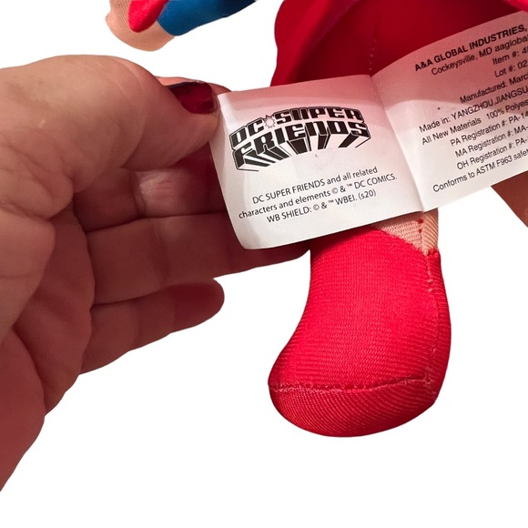 D C Super Friends Super Girl 13” Plush - Picture 3 of 3